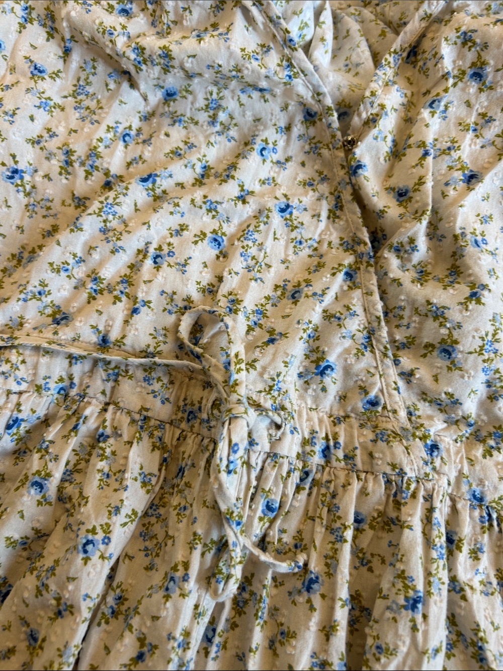 Christy Dawn White Floral Midi Dress - Picture 5 of 6